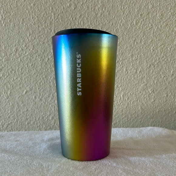 Starbucks Other - Starbucks Oil Slick Ombré Mug, Hot Mugs, Ceramic Mug, Fall 2022 Blue Purple